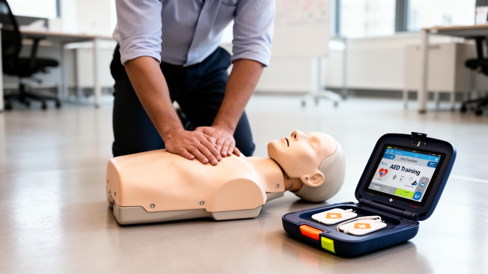 Defibrillator (AED) Training with CPR course