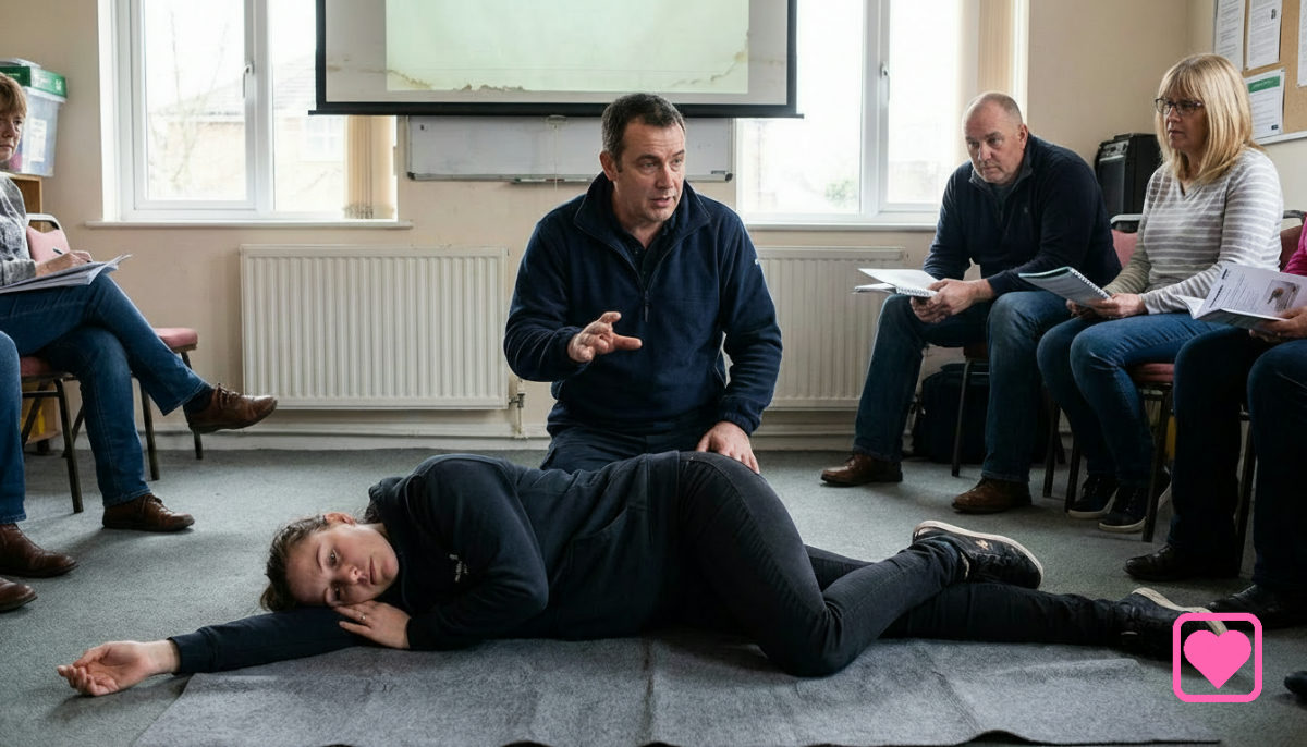 Recovery Position Who Recovery position: how to place someone safely (UK) — Brity®